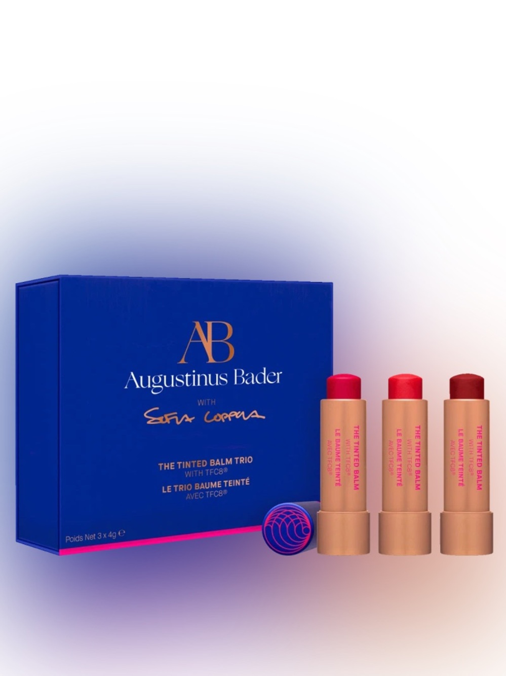 Augustinus Bader x Sofia Coppola The Tinted Balm Trio